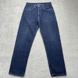 Vintage Guess Jeans‎ Mens 30x32 Blue Denim Straight Leg Classic Made USA 90s